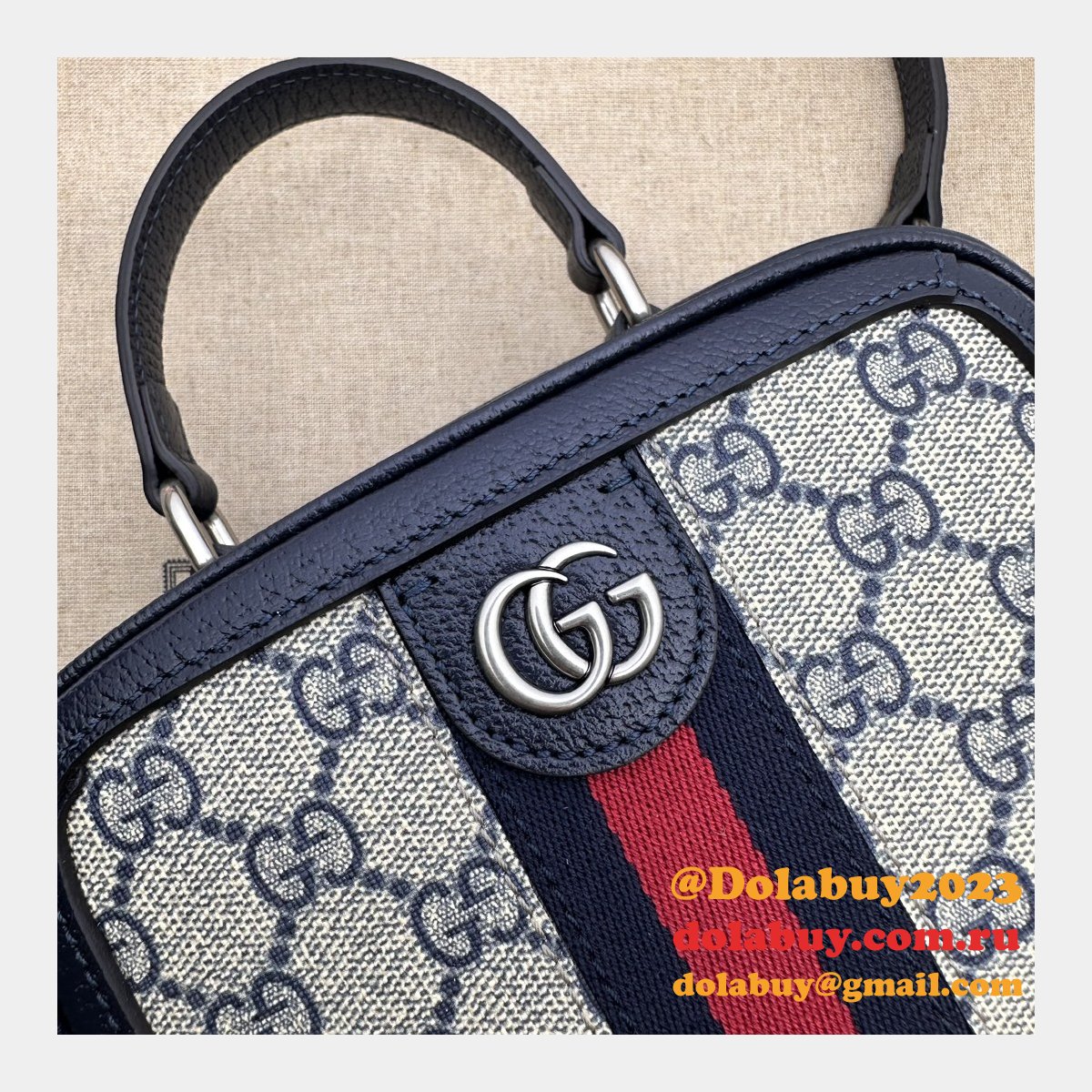 ophidia gg G*u*i wholesale 772157 top handle fake bag