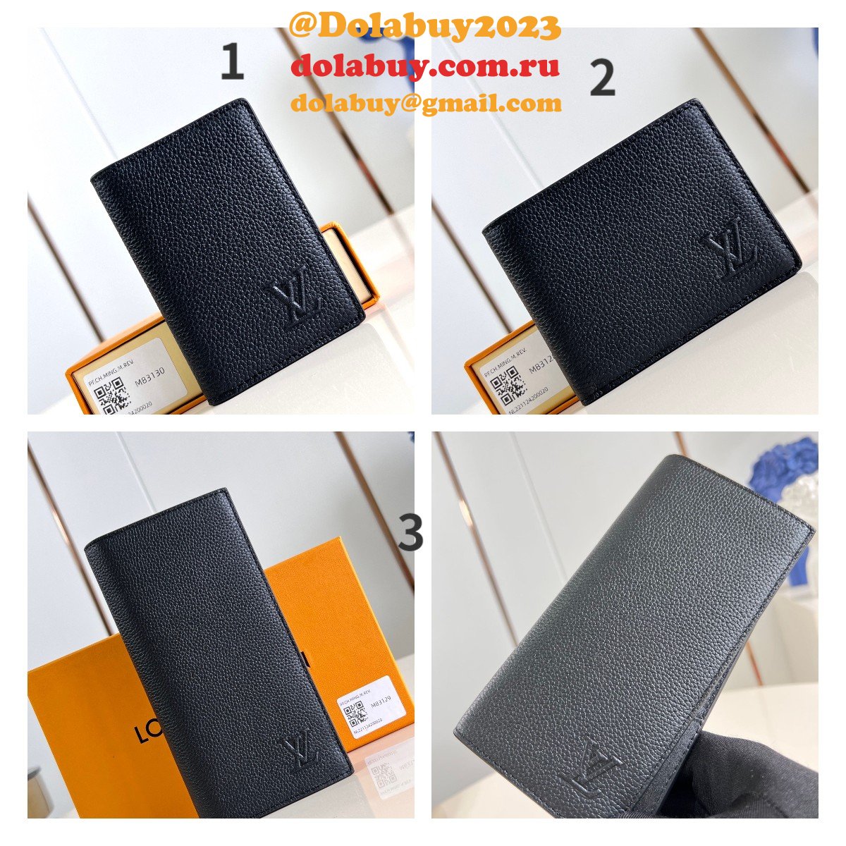 Brazza Slender Pocket Organizer Wallet Replica LV Bag