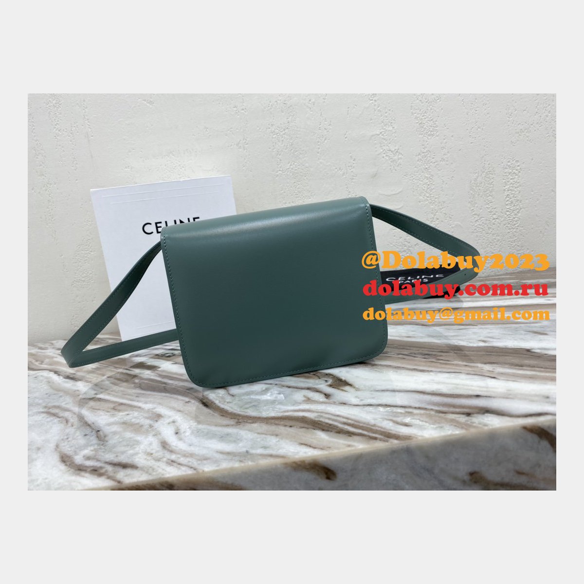 Top Quality Celine Teen Classic Calfskin Box Bag