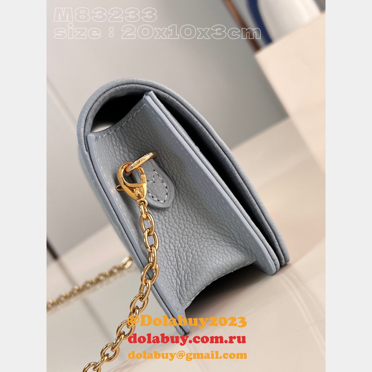 Wallet On Chain Lily M83233 Circle Replica Louis Vuitton Designer Bag