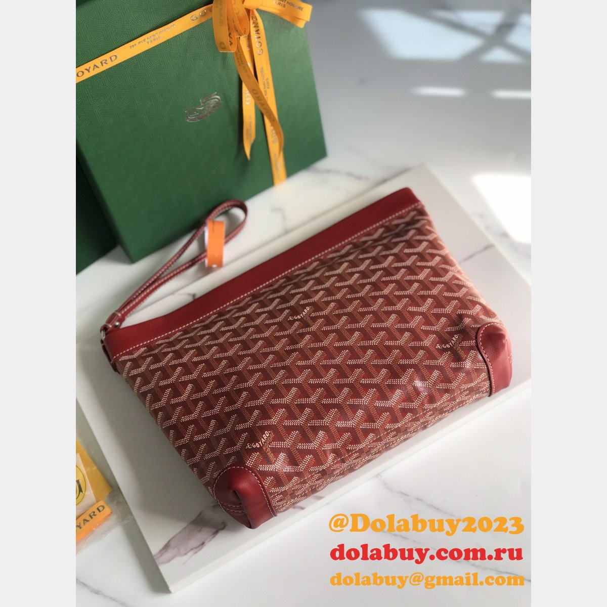 Fashion 7 Star Goyard Conti clutch