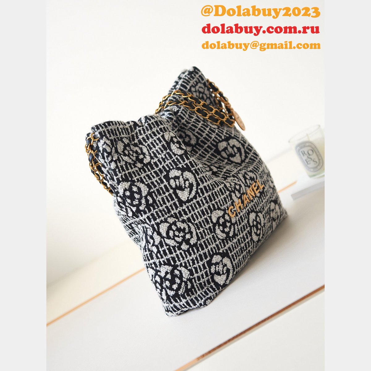 High Quality CC hobo velvet AS3261 2023S 22 bag