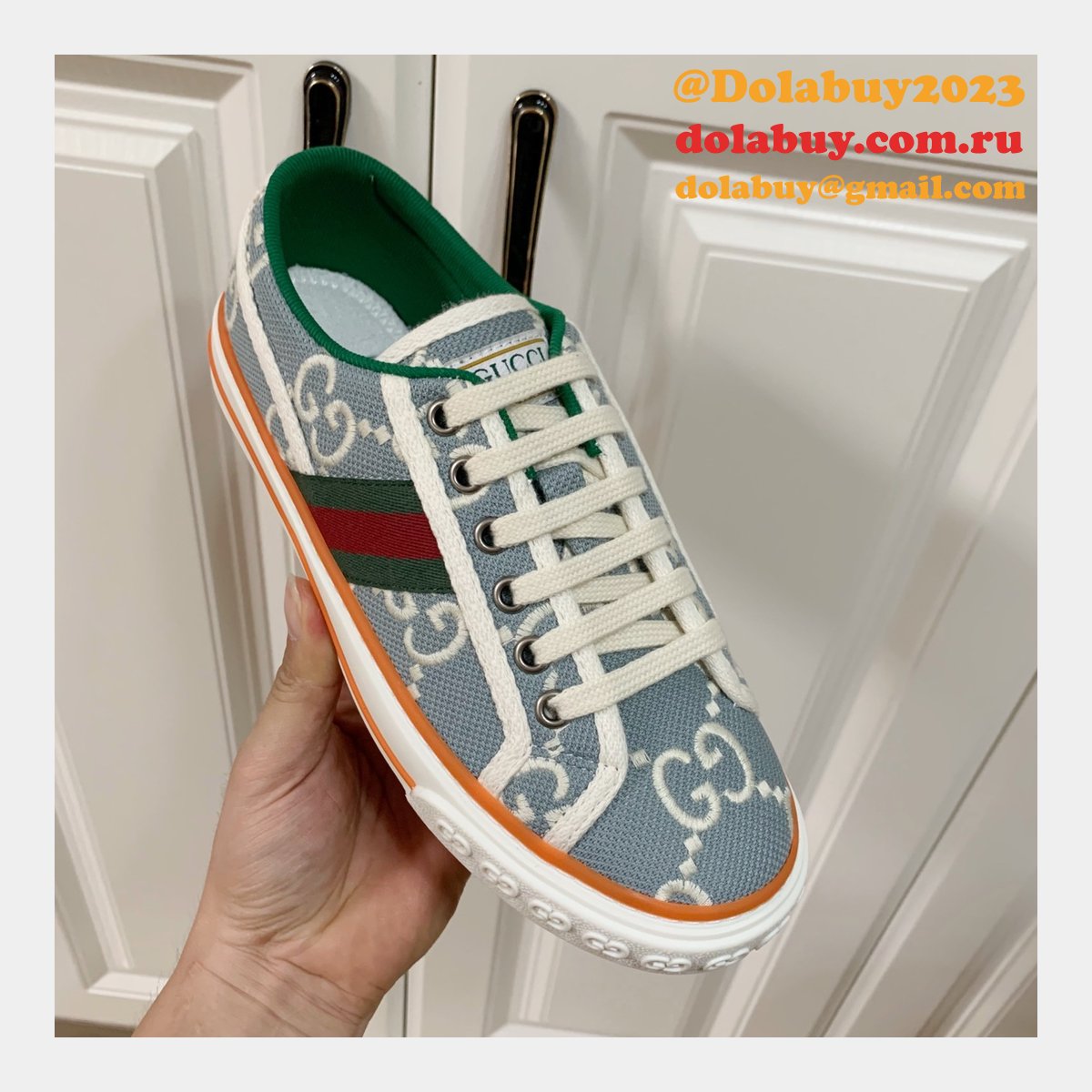 duplicate men/women best 1977 G*u*i replica high quality canvas shoes