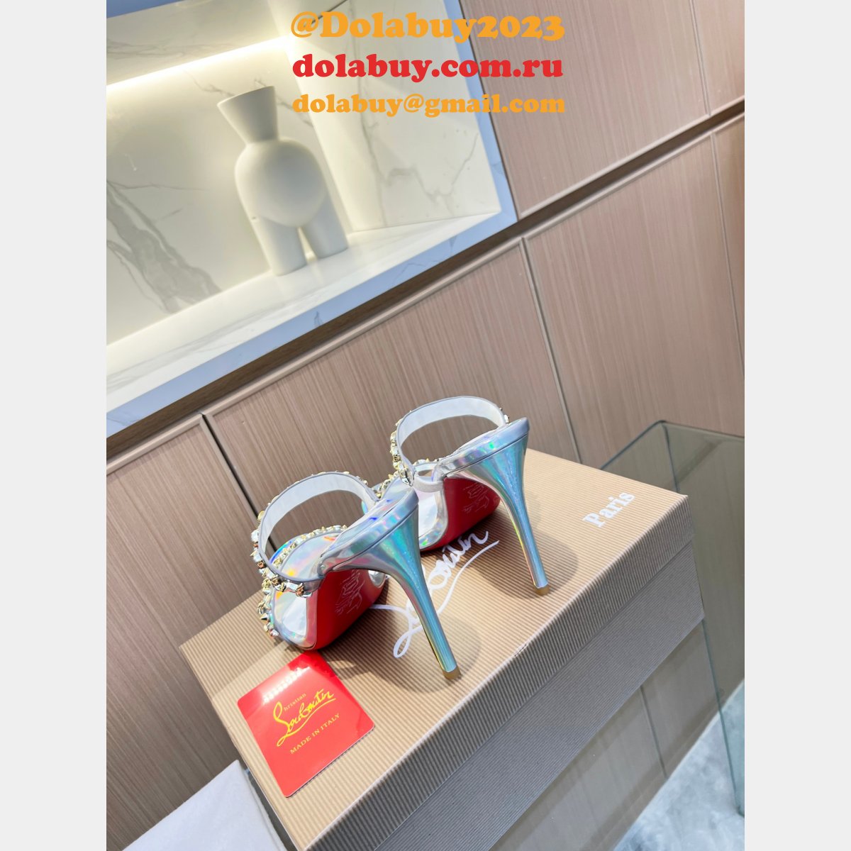 Top Quality 7 Star Christian Louboutin JUST QUEEN High HEEL