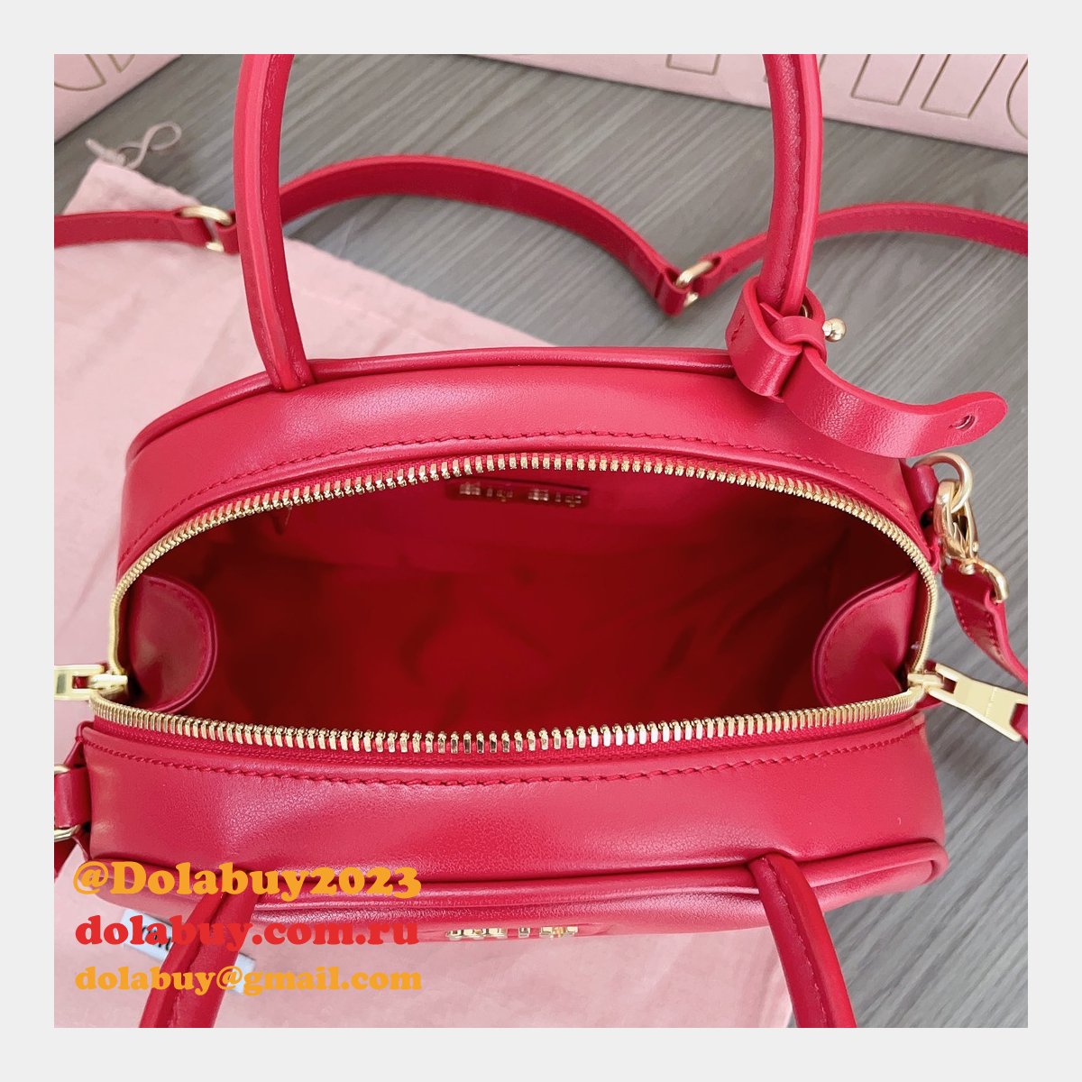 Miumiu 7 Star 5BB157 Designer Replicas Dumplings Handbag