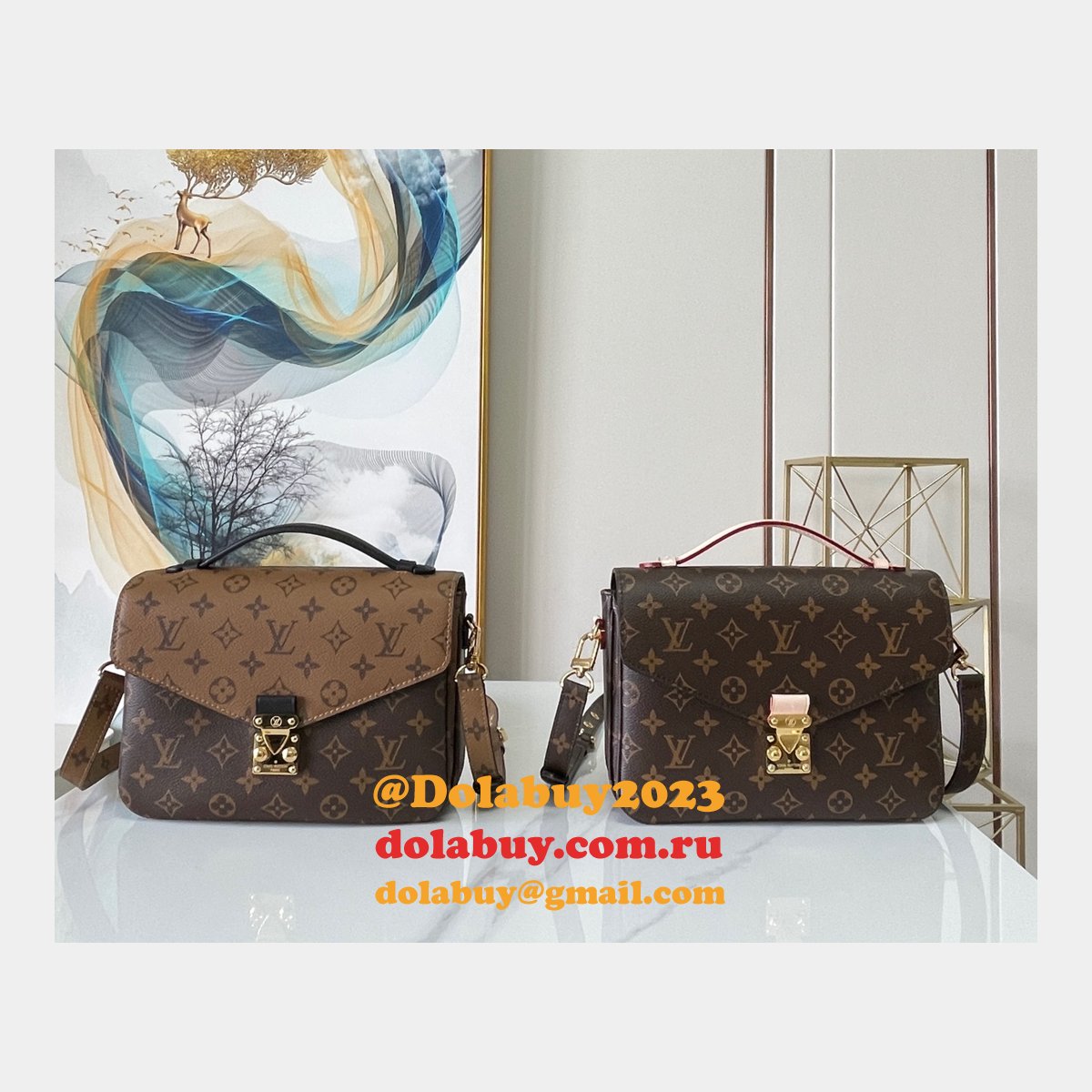 Louis Vuitton Replica Pochette Métis Monogram M44875/M44876 Bag