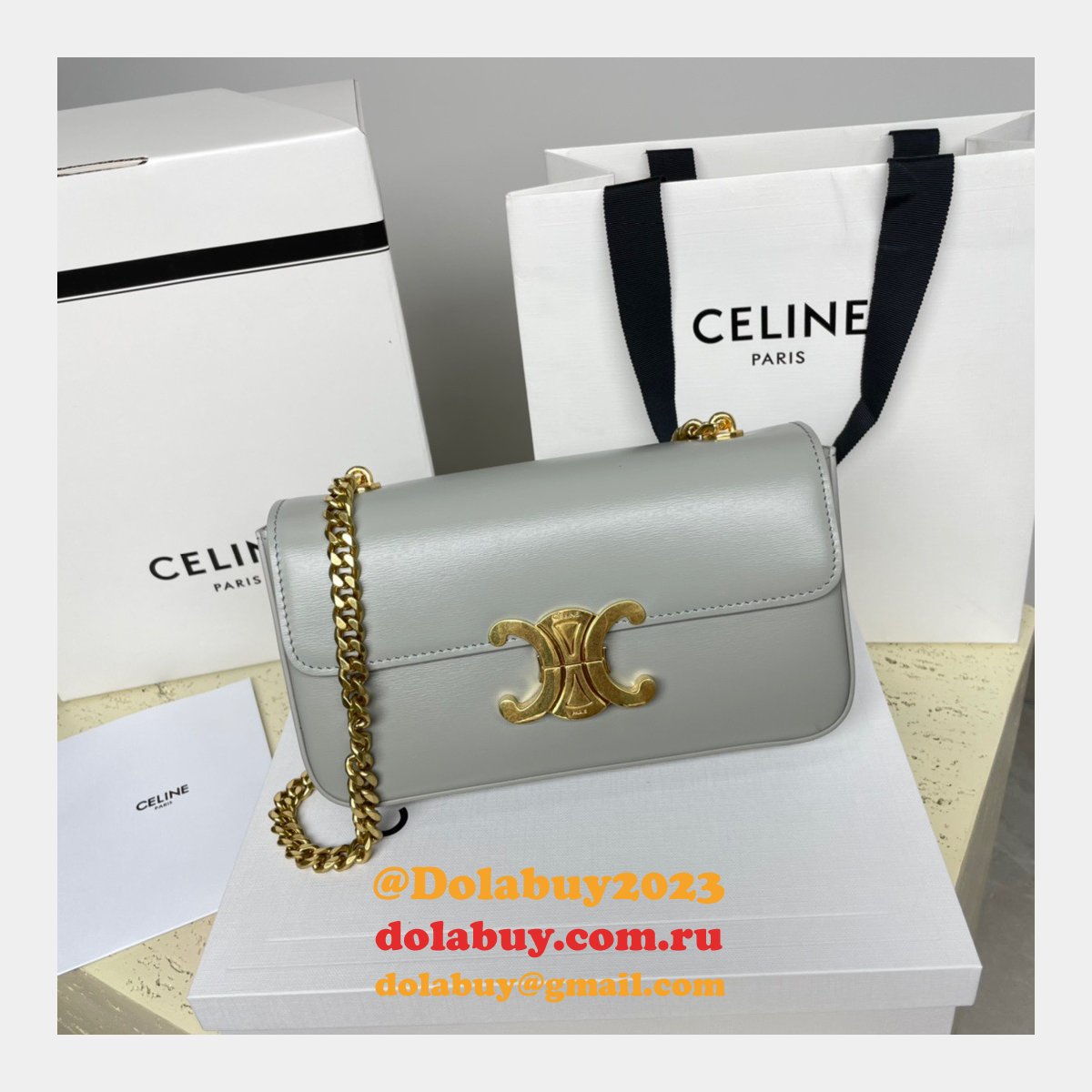 Replica Celine Buy Fake Triomphe 20.5CM Online Sale