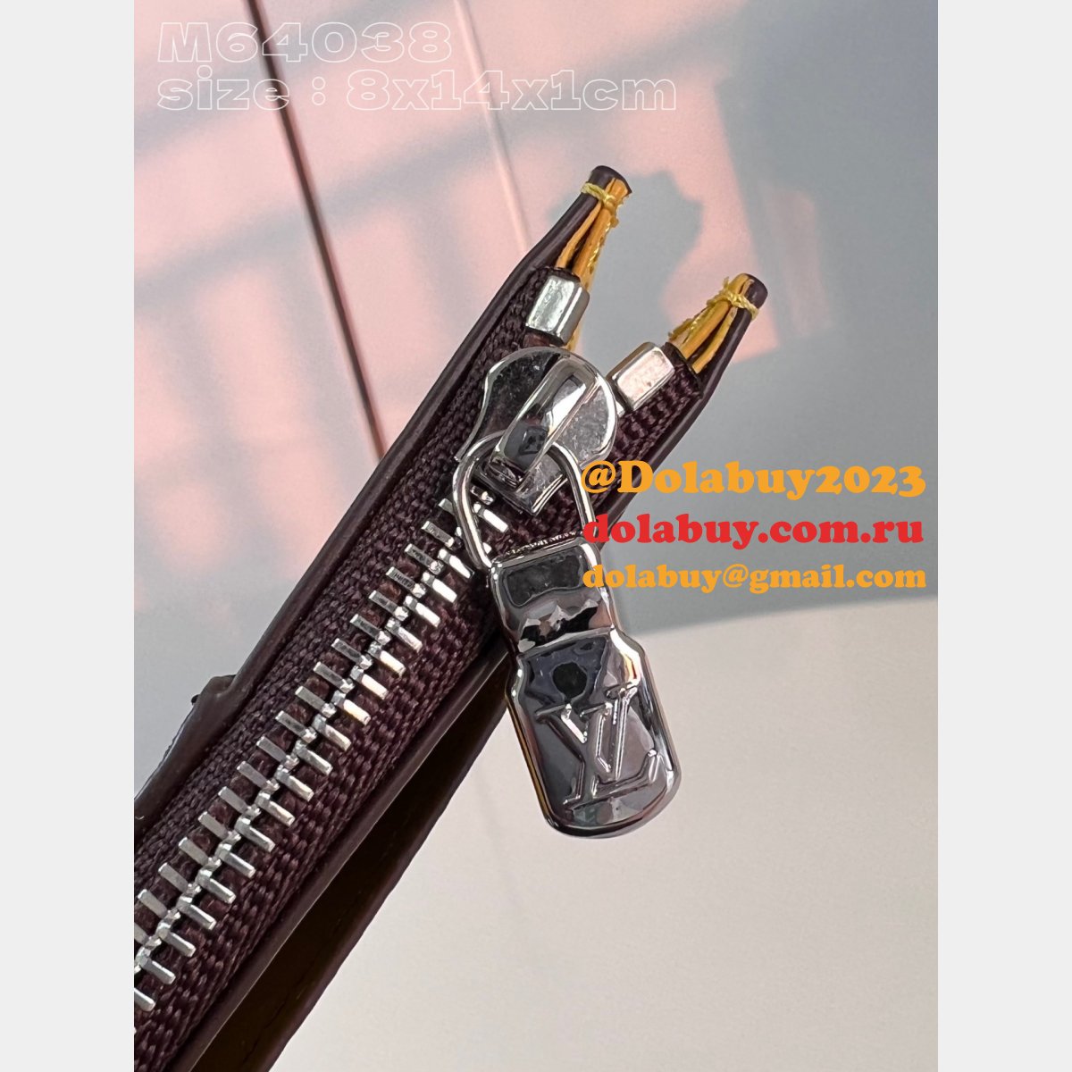 Coin Card Holder Damier Graphite M64038 LV Knockoff Bag