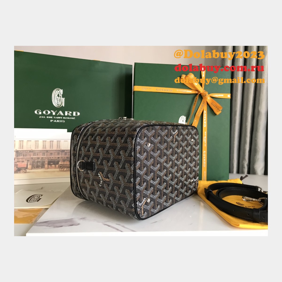 Beauty Fake Designer 020185 Makeup Goyard Muse Luxury Bag