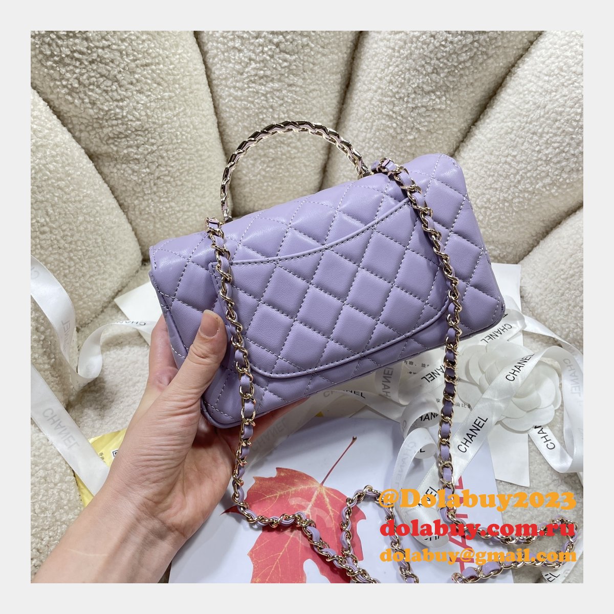 Perfect 1:1 Mirror CC 24A CF Mini Bag #4924