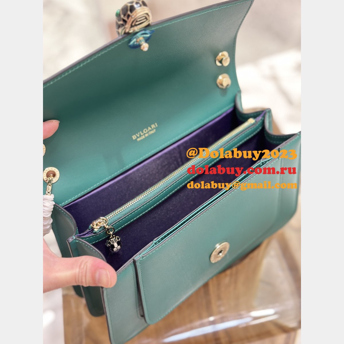 Duplicate BVLGARI SERPENTI FOREVER Crossbody Bags 289676