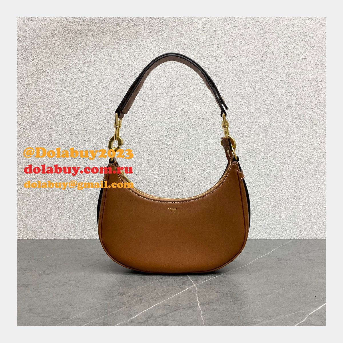 Celine Replica Luxury Ava Strap Hobo 196923 Top Bag