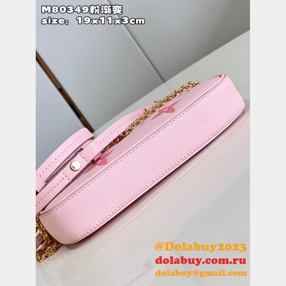 Easy Pouch On Strap Louis Vuitton Replica M80349 Monogram Empreinte Bag