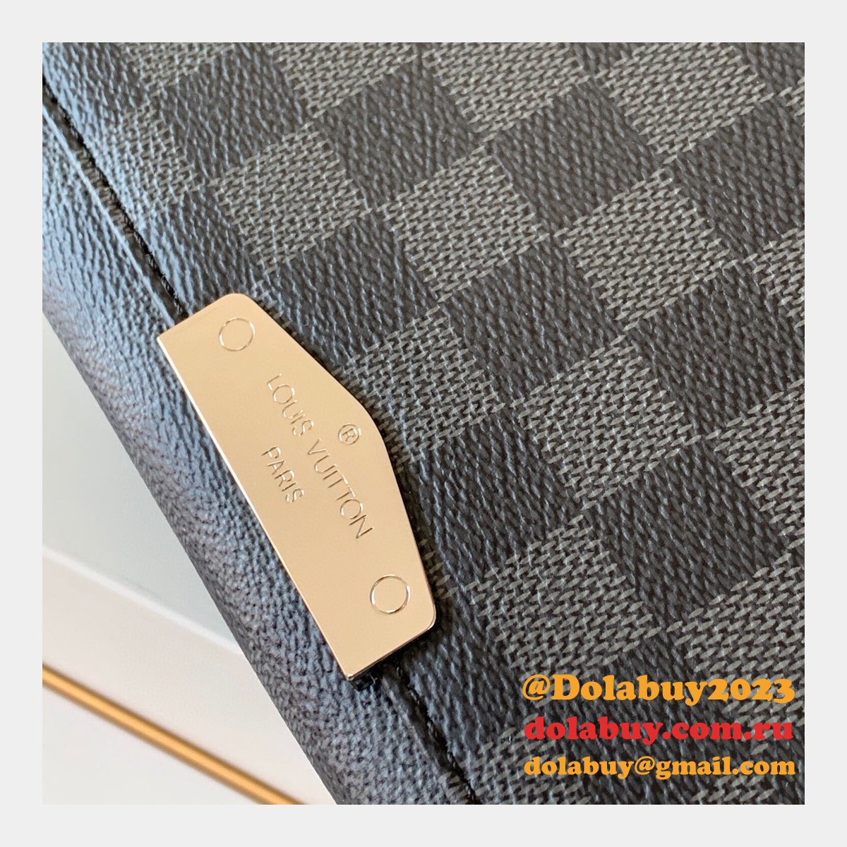 Louis Vuitton Luxury District MM Damier Graphite Canvas N40350 Greys