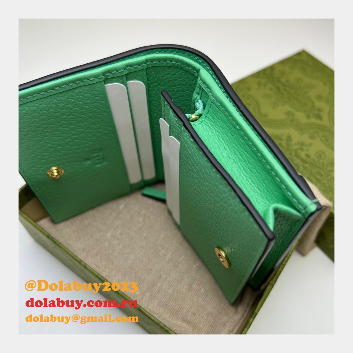 G*u*i knockoff gg supreme jumbo ophidia card case 523155 wallet