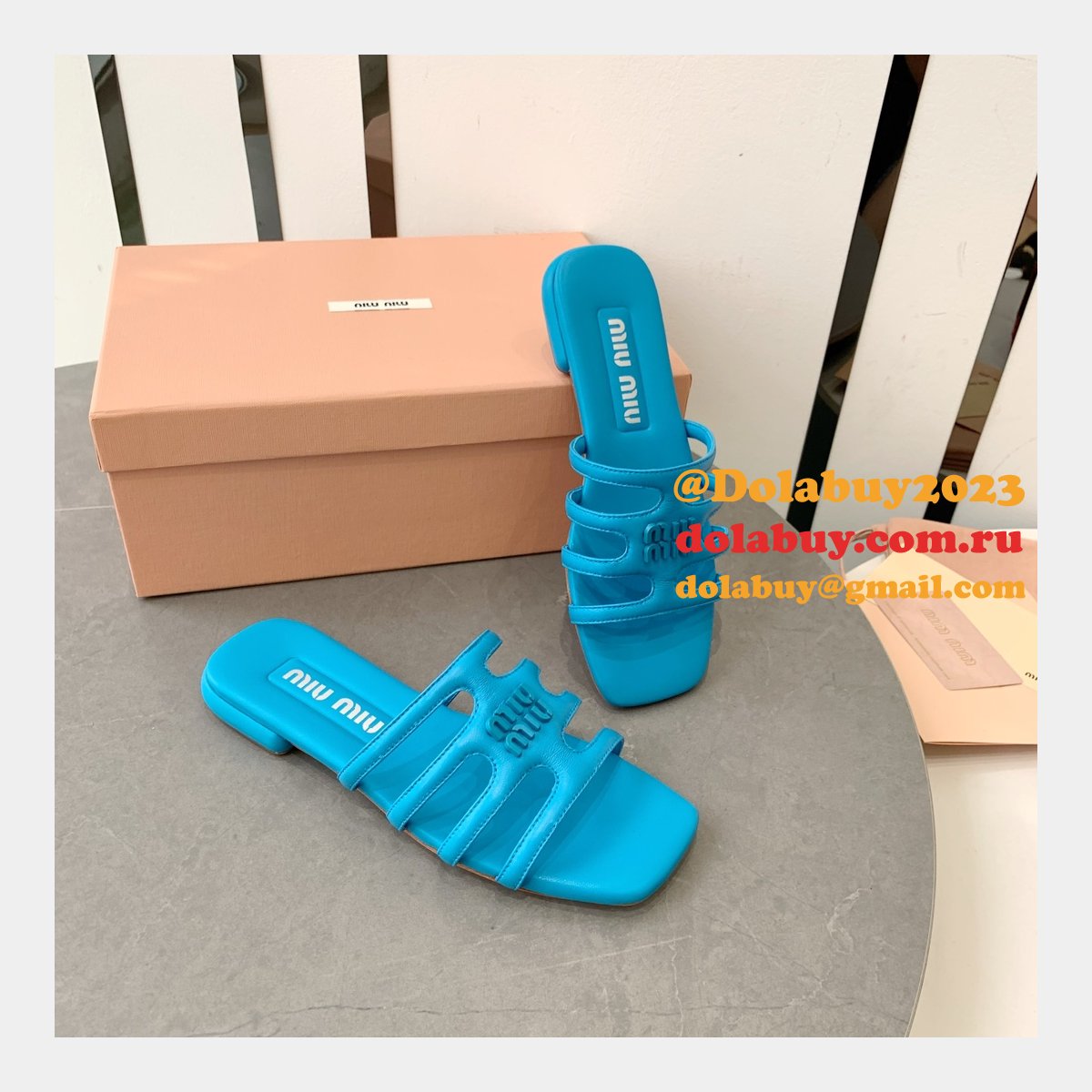 Wholesale MiuMiu Octopus Sandals Top Quality Shoes