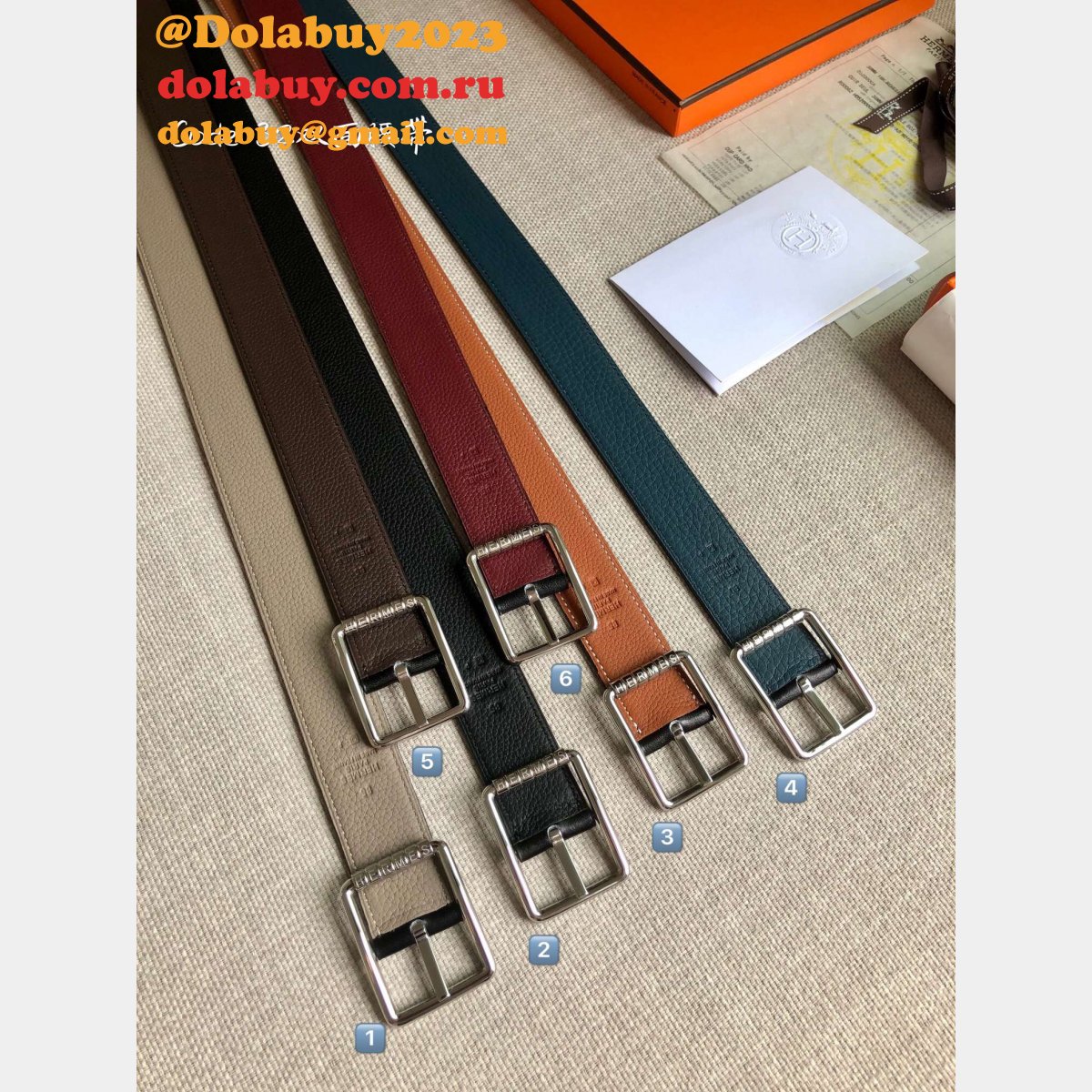 Share Replica Hermes H Belt Reversible Leather 32mm Online