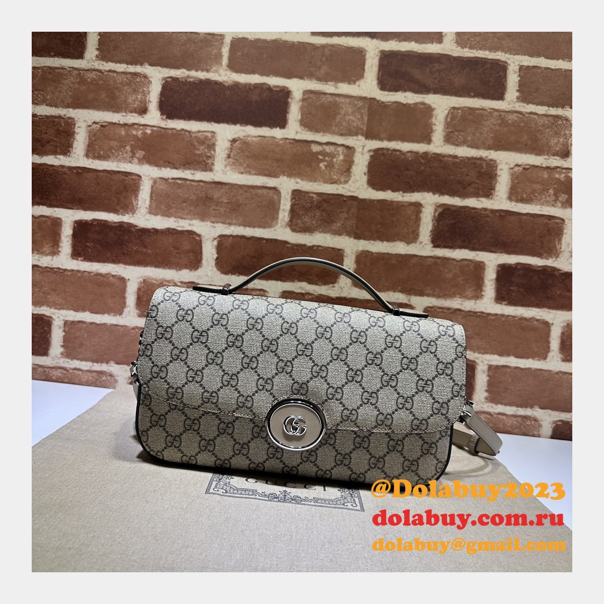 G*u*i designer 739721 petite gg crossbody shoulder high quality fake bag