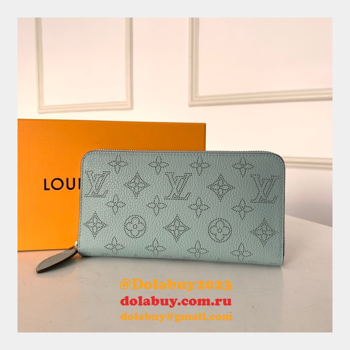 Louis Vuitton M61867 Fake Zippy Wallet Mahina Multiple Colour