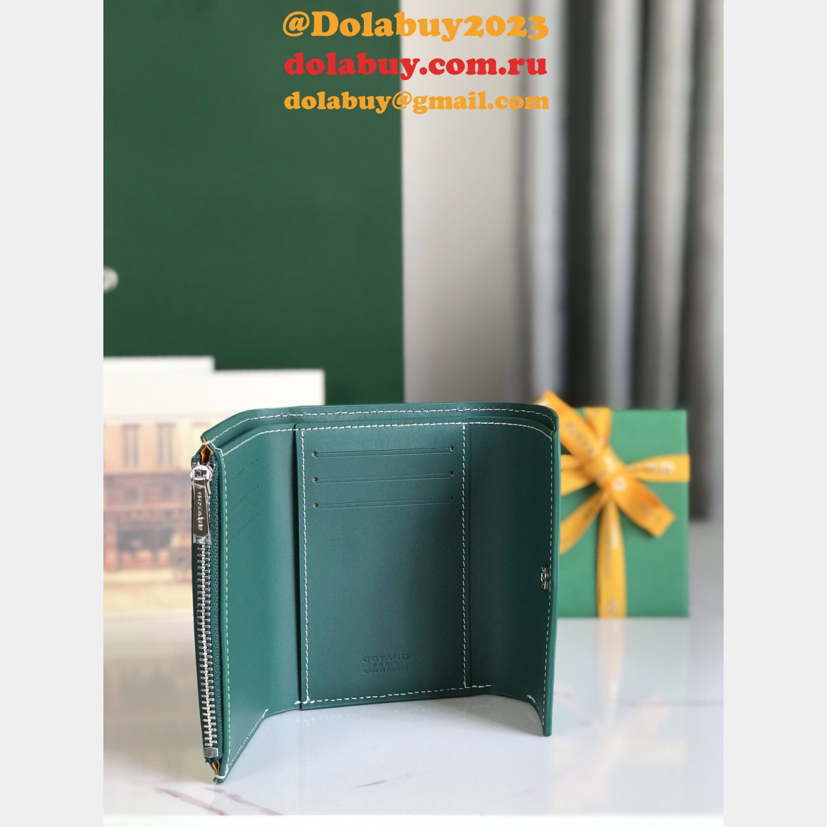 Top Quality Goyardine  Saint-Gabriel wallet