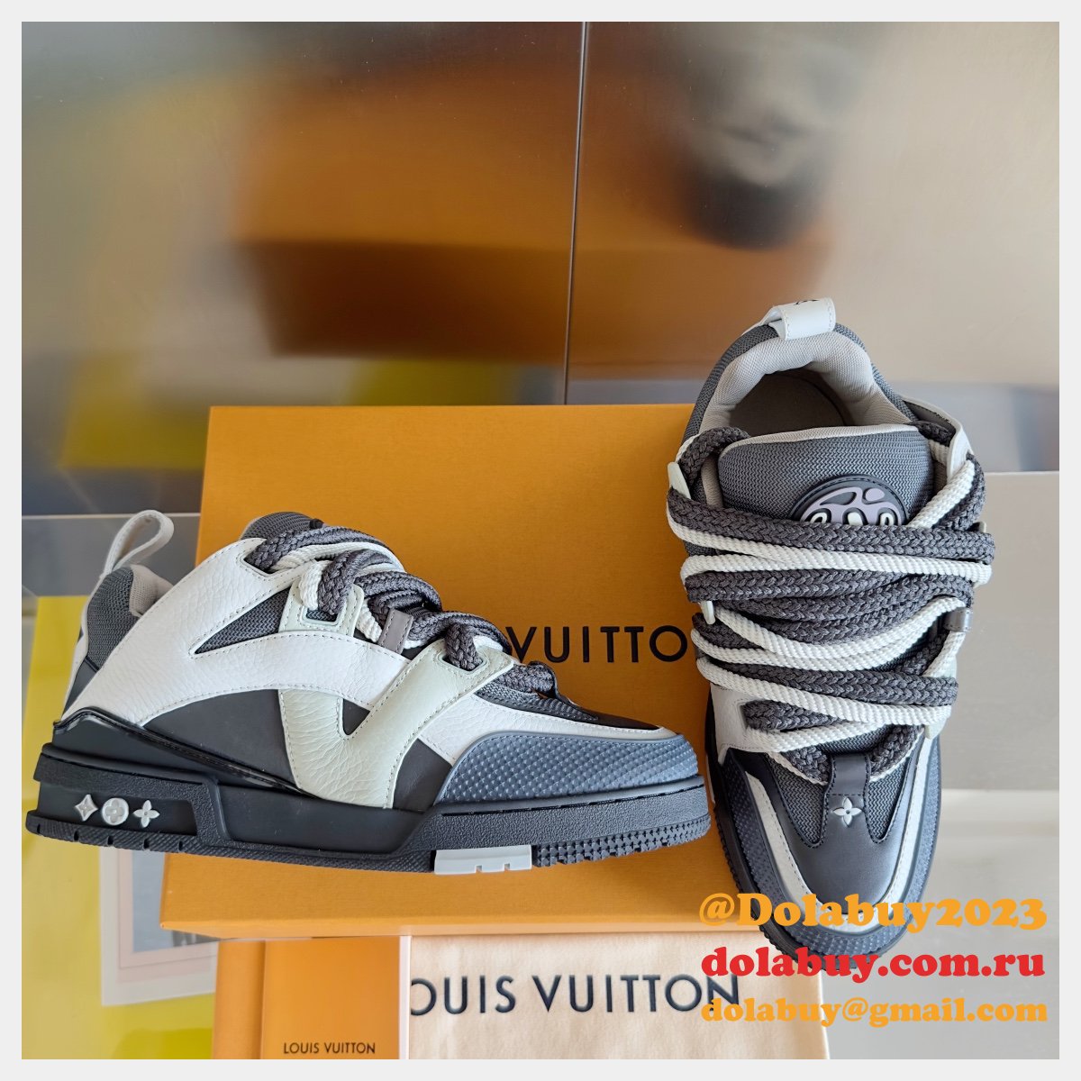 Best LV Skate Sneaker Cheap