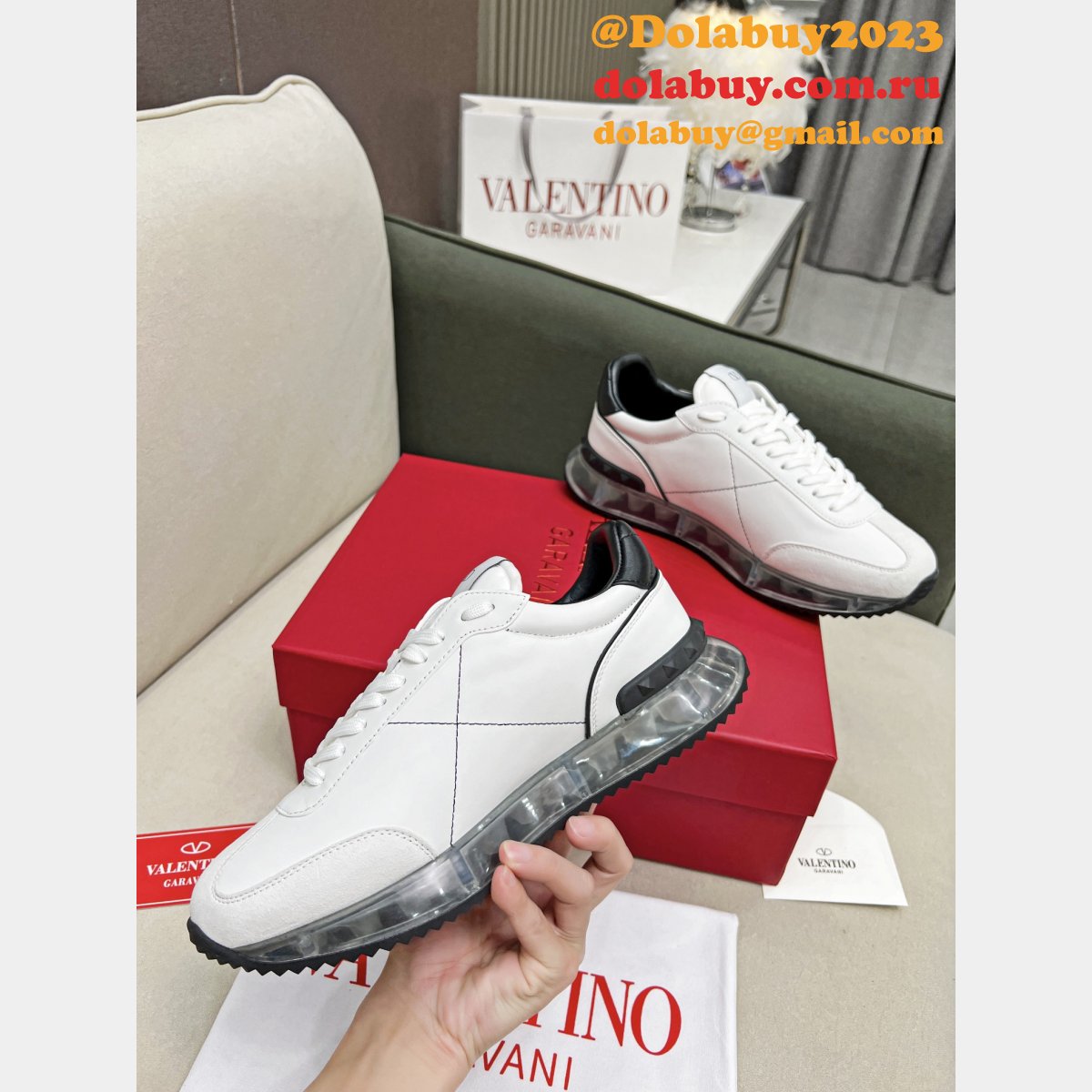 Cheap Valentino Inspired Air Cushion Replica Shoes