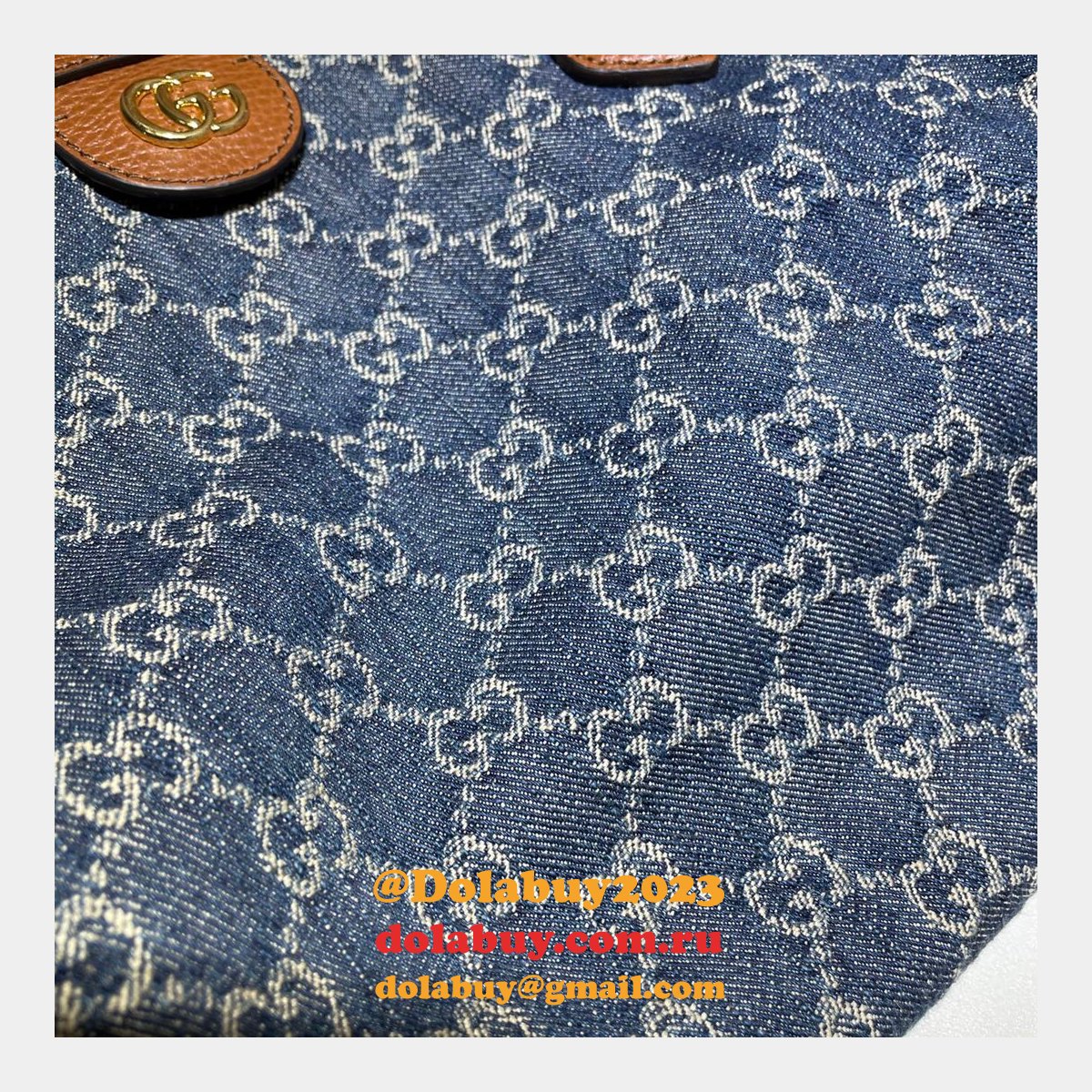 dark blue knockoff G*u*i ophidia gg medium tote 631685 bag