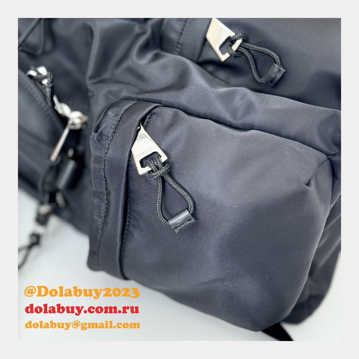 top mens backpack wholesale G*u*i logo 800182 inspired bag