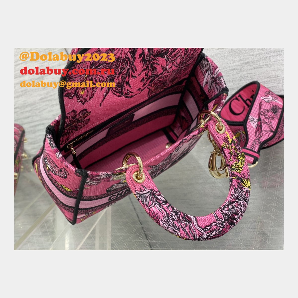 Discount Replica Christian Dior Lady Dior 24cm Bags