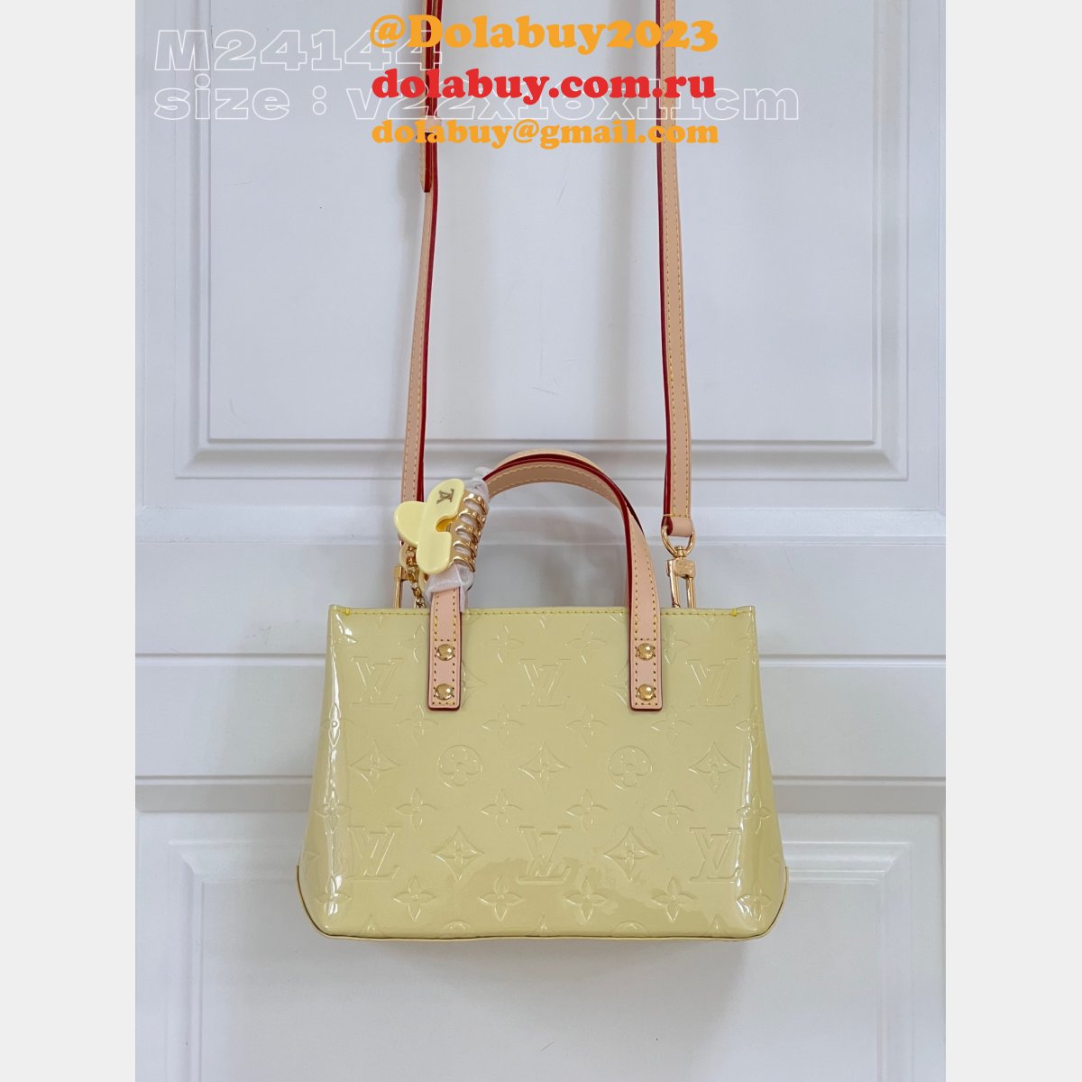 Reade New Monogram Vernis M24144/M24028 Order Replica Louis Vuitton Bag