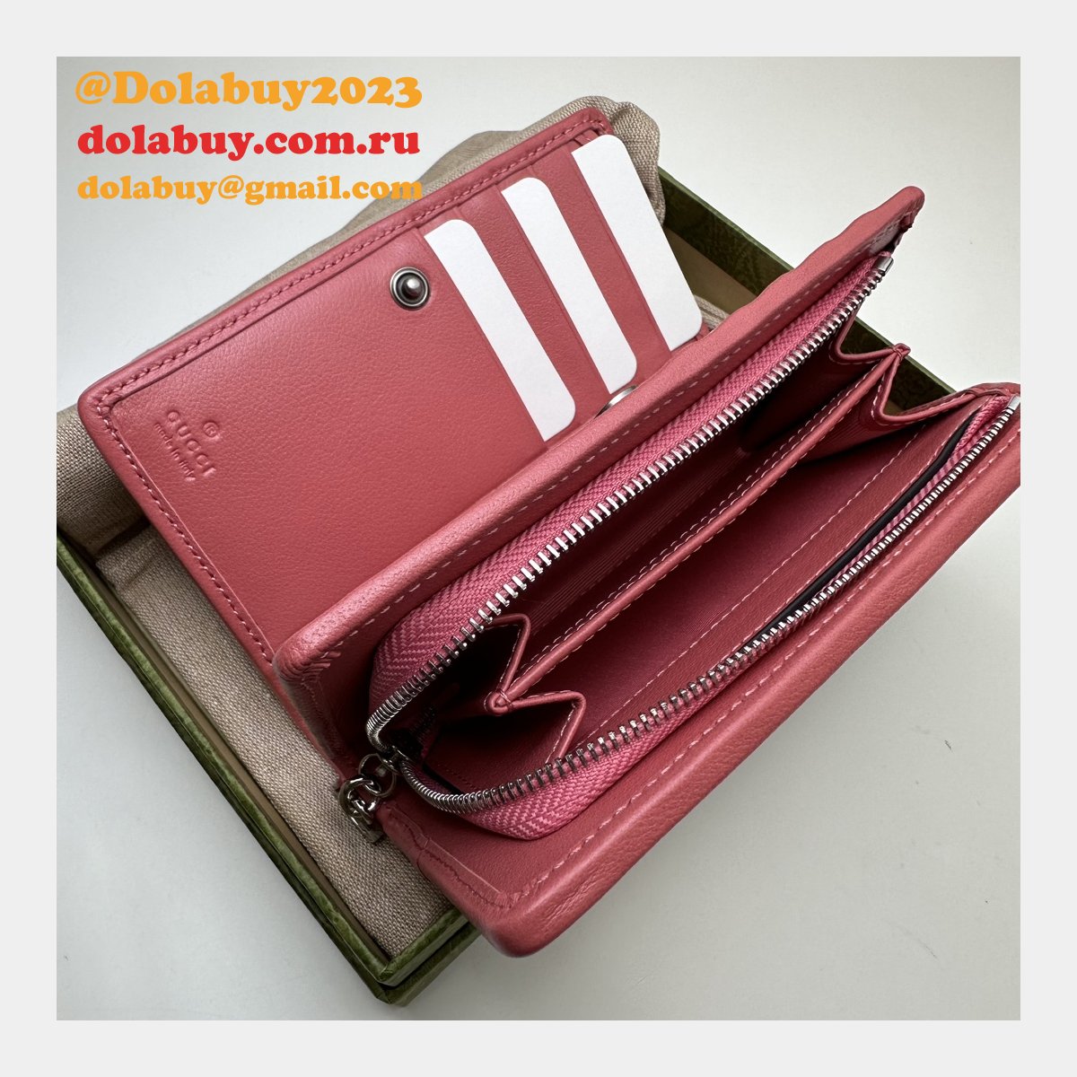 G*u*i 760336 blondie compact wallets top quality replica bag