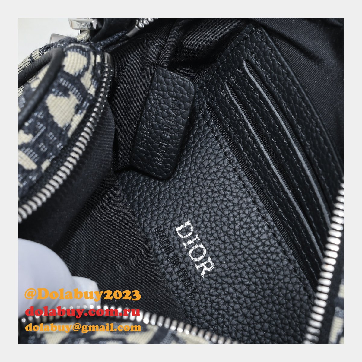 Cheap 1:1 Mirror CHRISTIAN DIOR Safari messenger bag