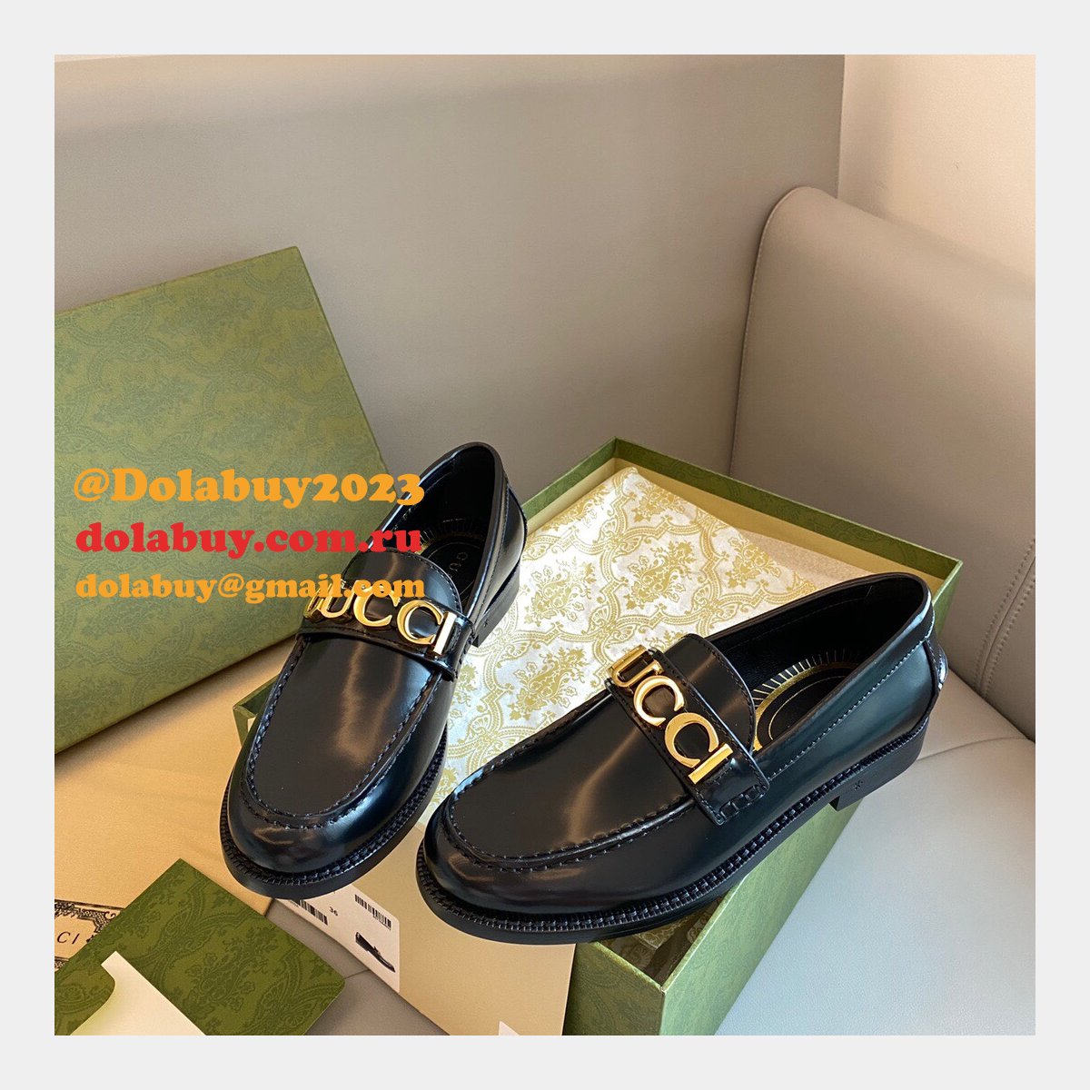 luxury G*u*i new top quality loafers replica shoes