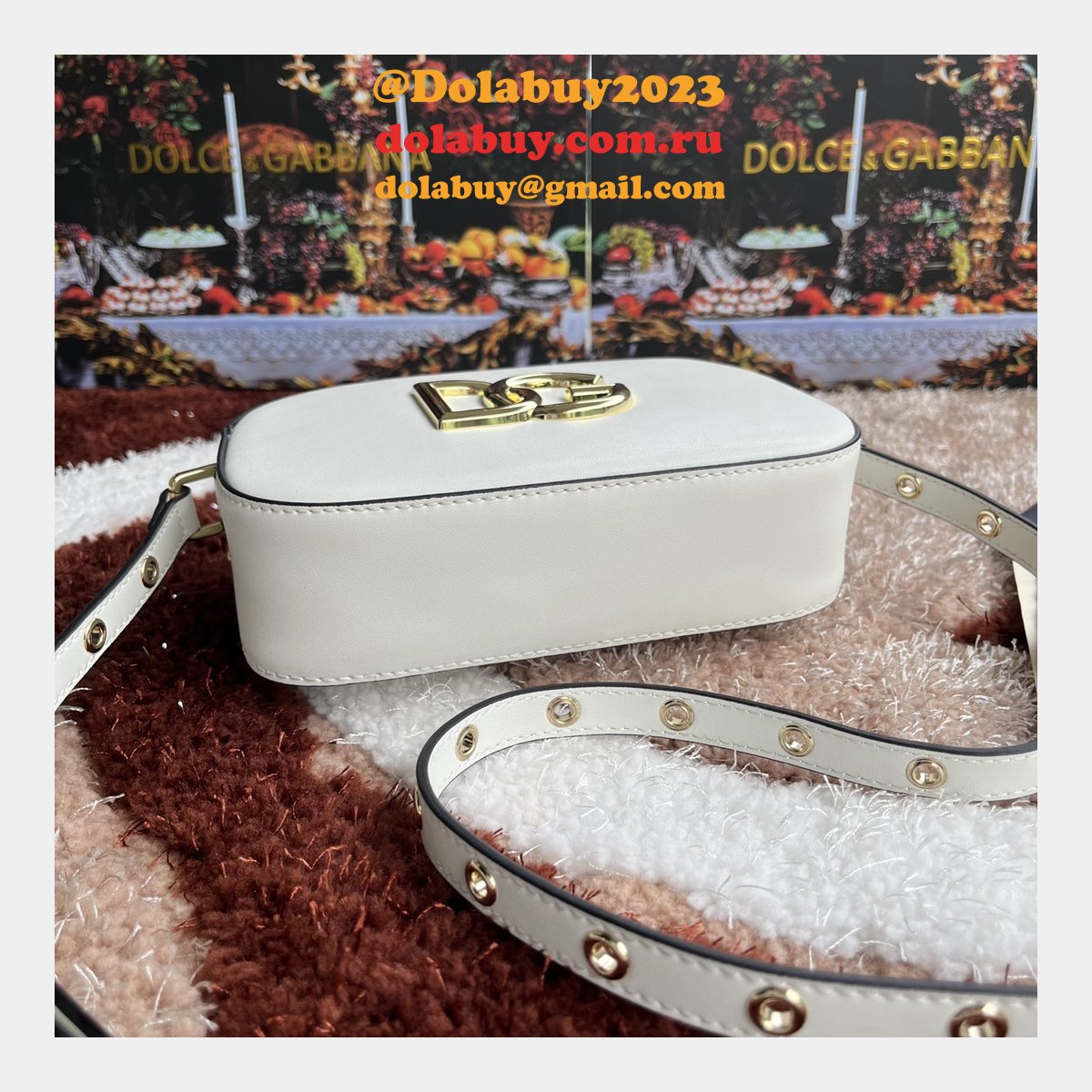 Factory Top Quality DG Logo Crossbody Dolce & Gabbana 3320 Copy Bags