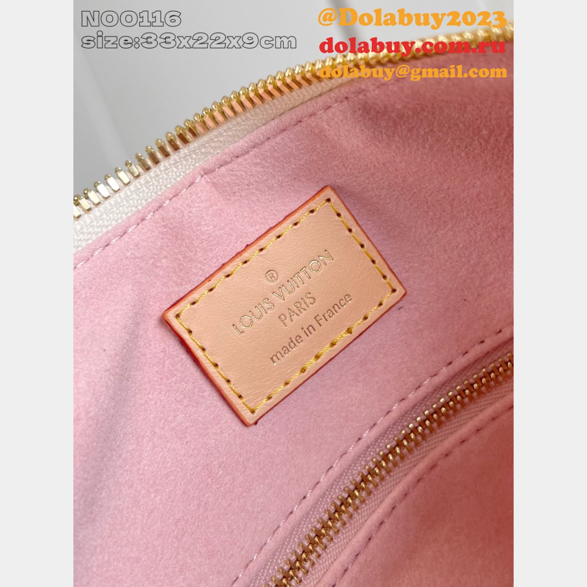 Louis Vuitton Slouchy PM/MM Damier Azur N00126 & N00116 Knockoff Bags