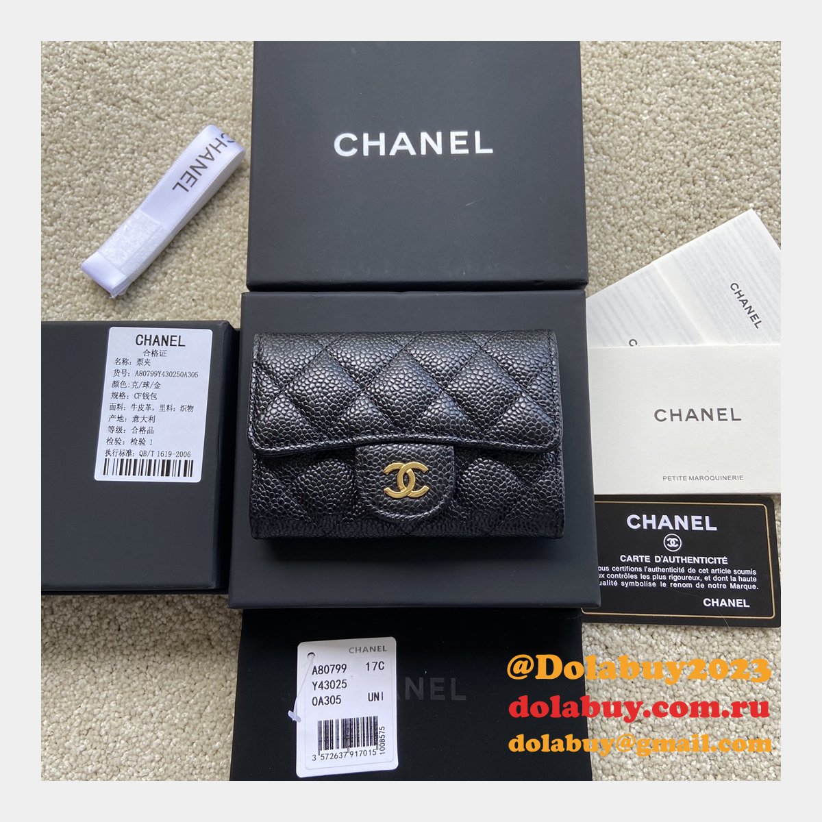 Wholesale CC Best Card Holder A80799 black color