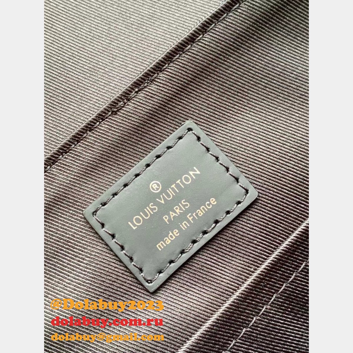 Replica LVS District PM Damier Graphite Men Bag N41028