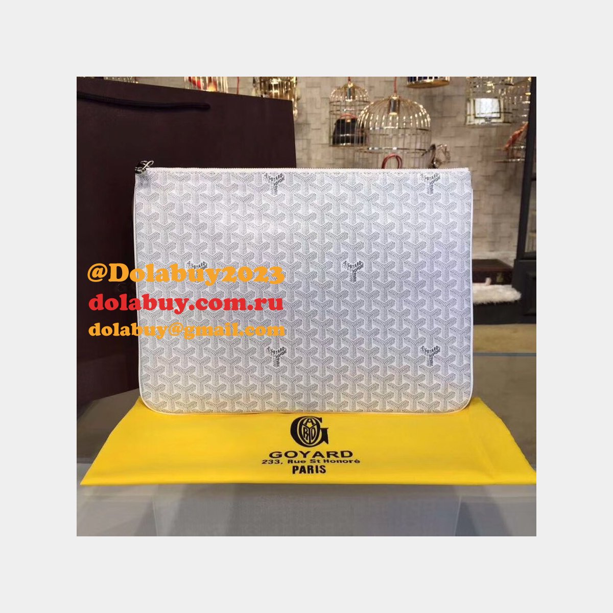 Top Quality Goyard Multi-Color Clutch AAA+ Bags