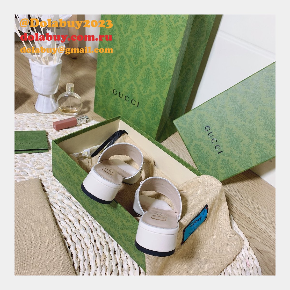 7 star replica G*u*i 2021 slippers white/black series gg shoes