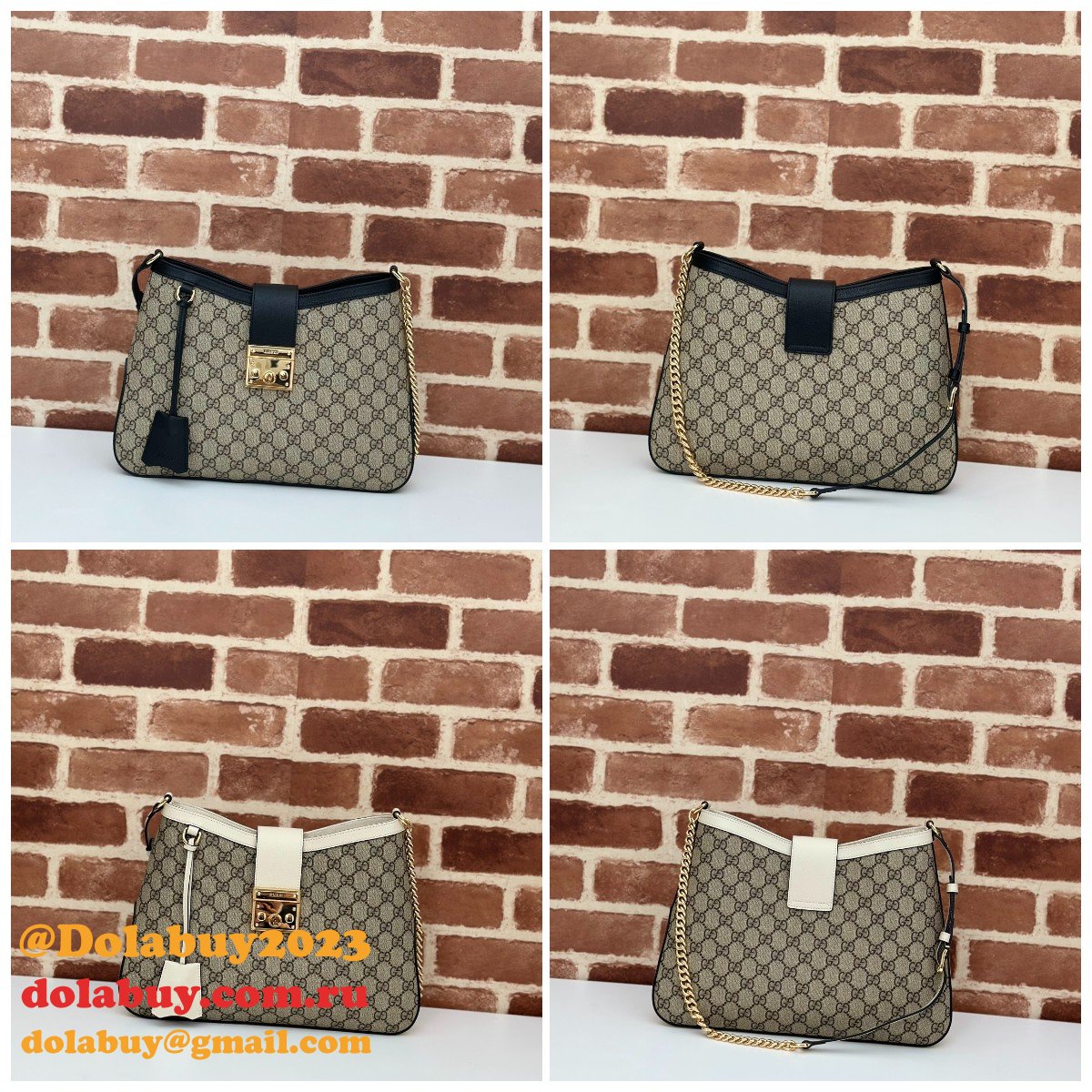 Chain Luxury Best 795113 Gucci Padlock GG Replicas Shoulder Bag