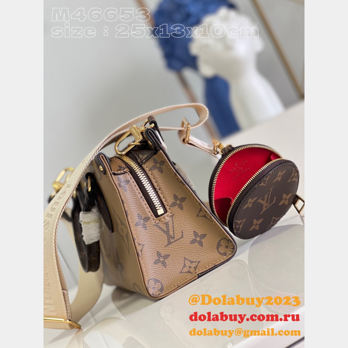 OnTheGo East West Cheap Louis Vuitton Outlet Copy M46653 Bag