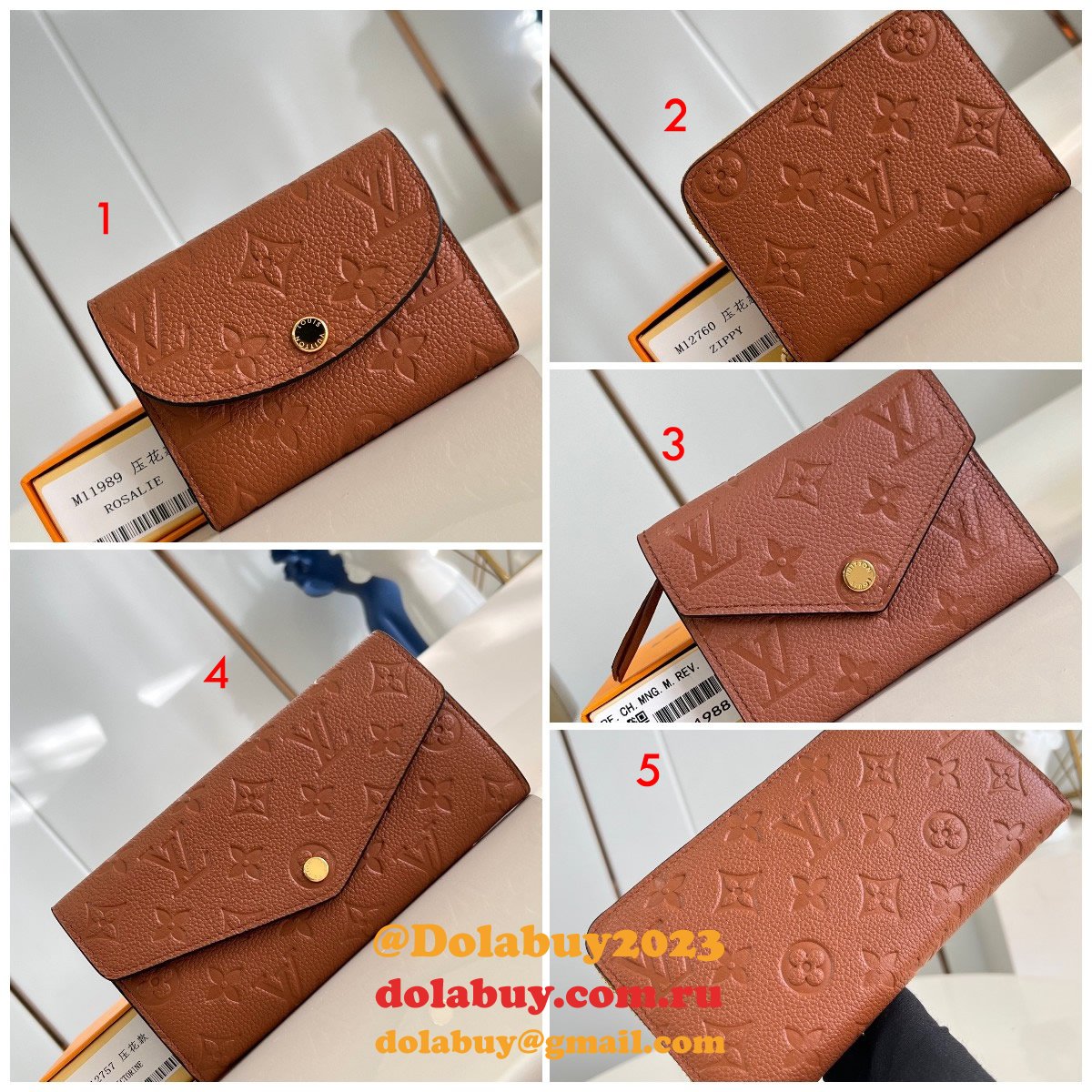 Louis Vuitton Replica Victorine Neo Zippy High Quality Wallets