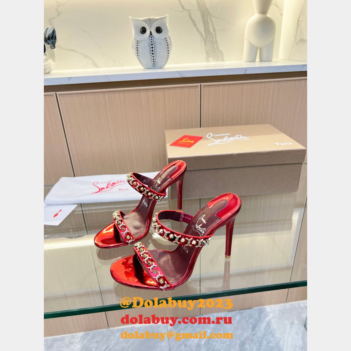 Top Quality 7 Star Christian Louboutin JUST QUEEN High HEEL