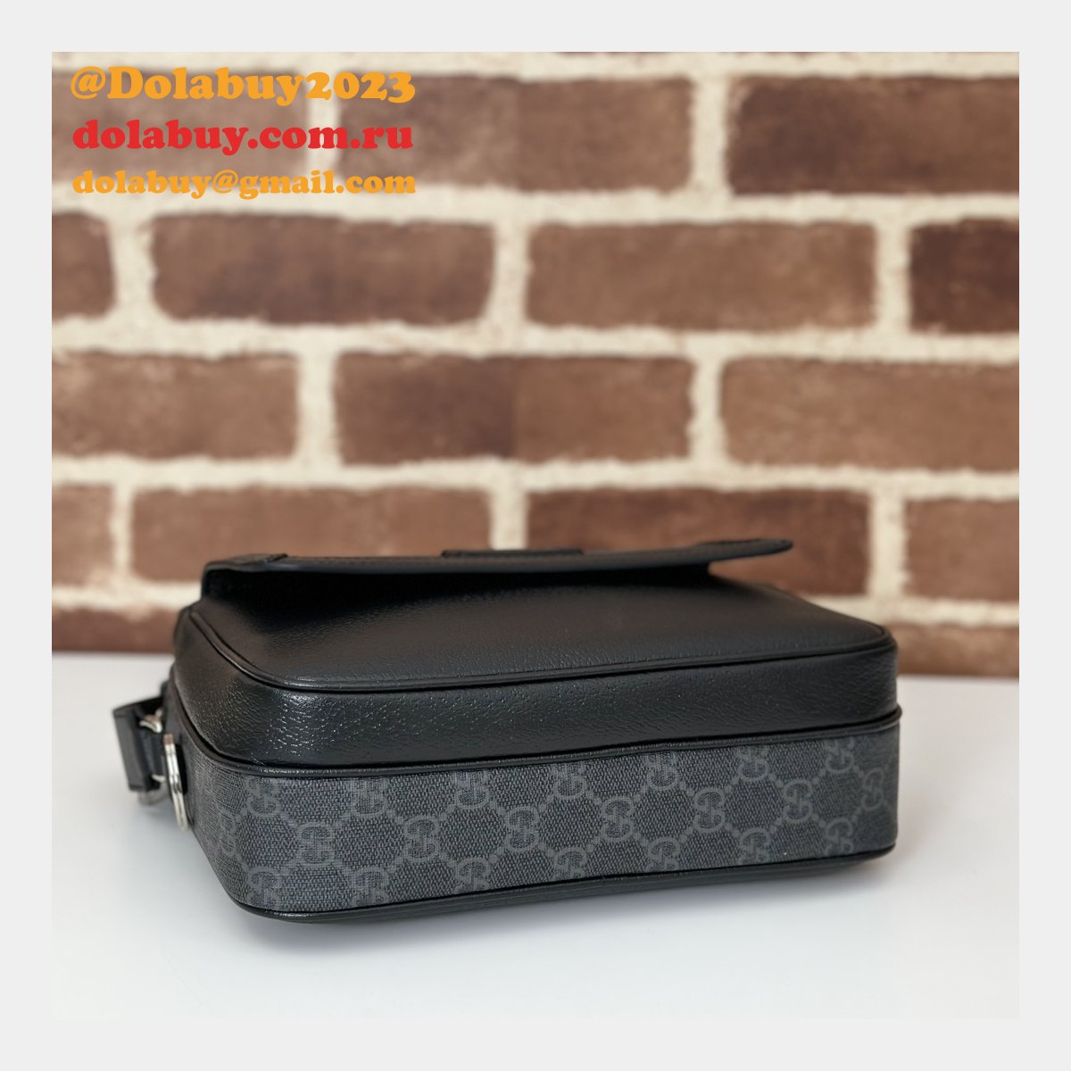 men G*u*i replicas 795464 small gg crossbody 795464 black bag