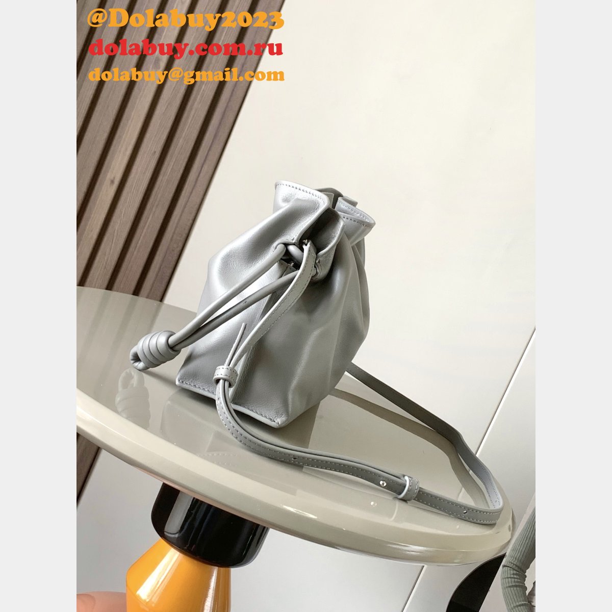 Replica Loewe Mini Flamenco Clutch In Nappa Calfskin 23CM