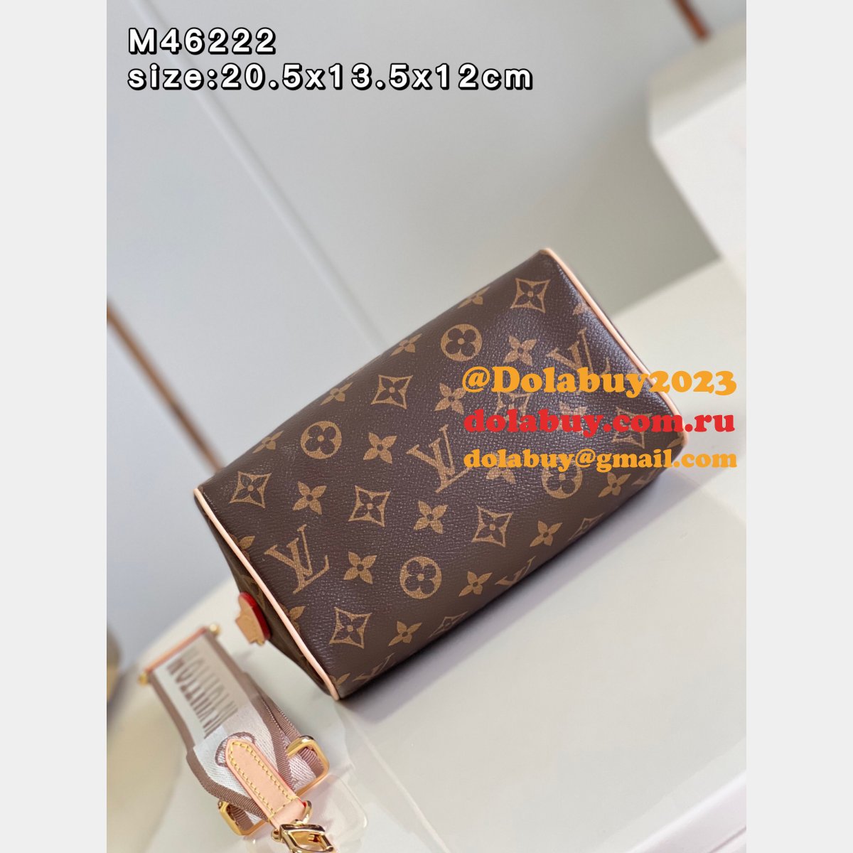 Find Cheap Louis Vuitton Replica M46222 Speedy Bandoulière 20 Monogram