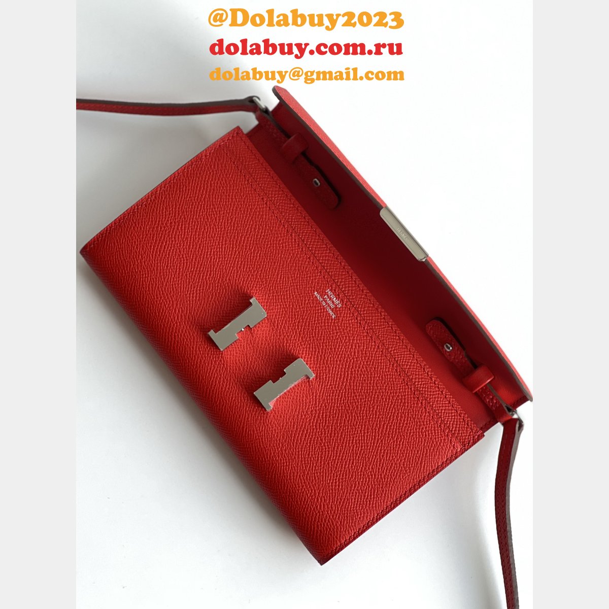 7 Star hermes constance to go clutch bag