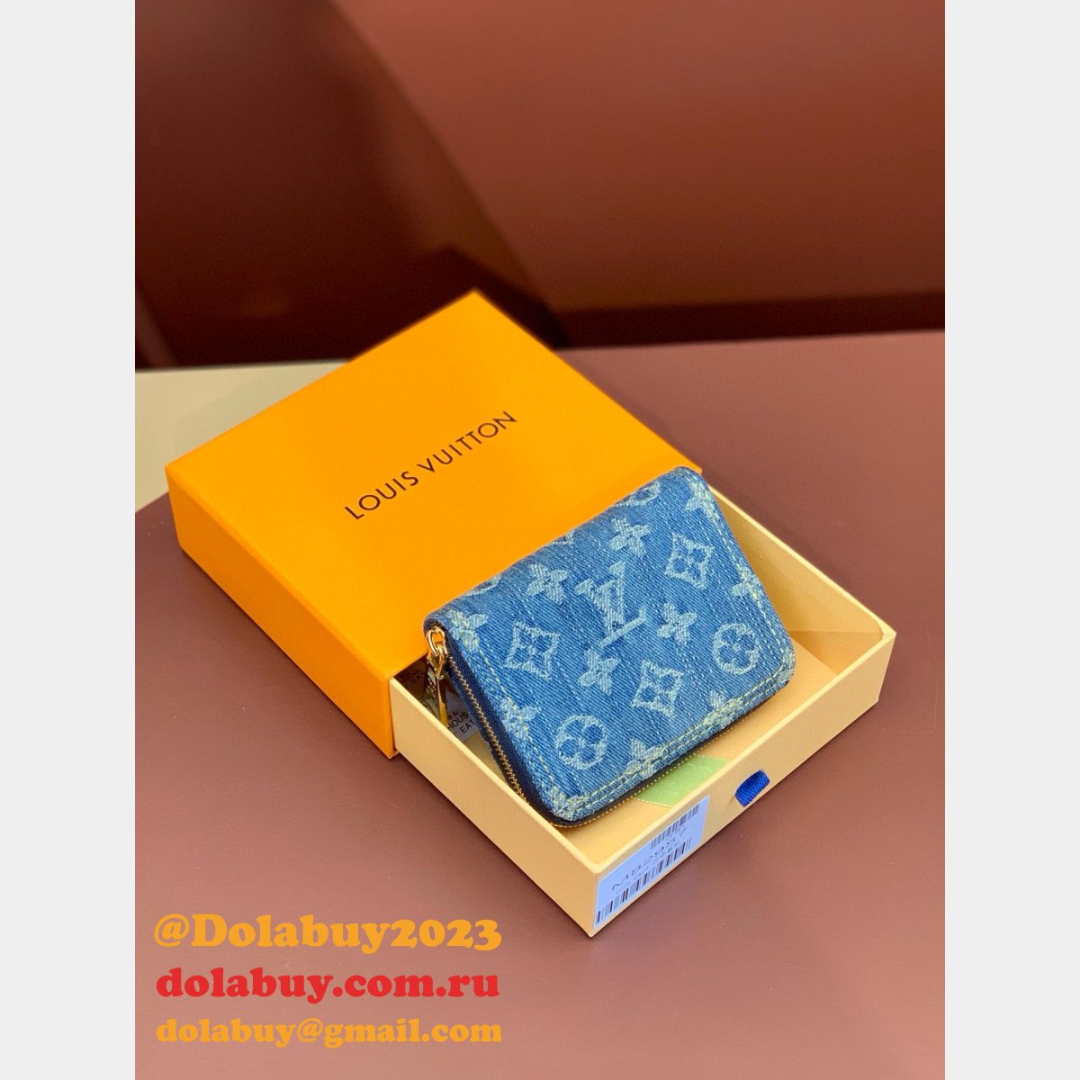 Monogram Denim M83160 Wholesale Louis Vuitton Wallet