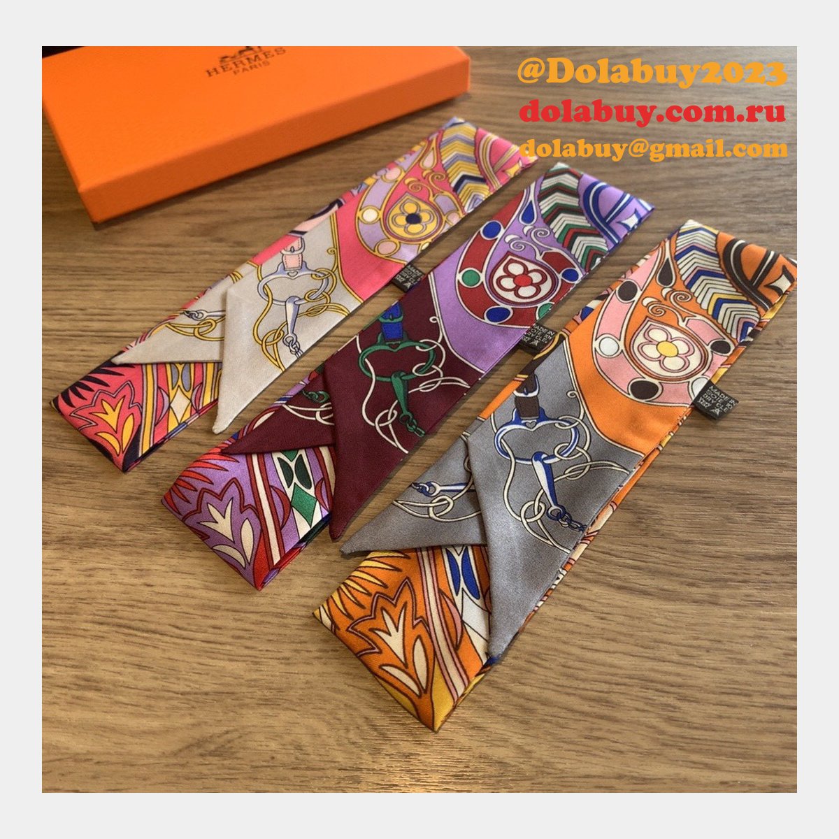 Hermes Top Quality H Twill silk scarf