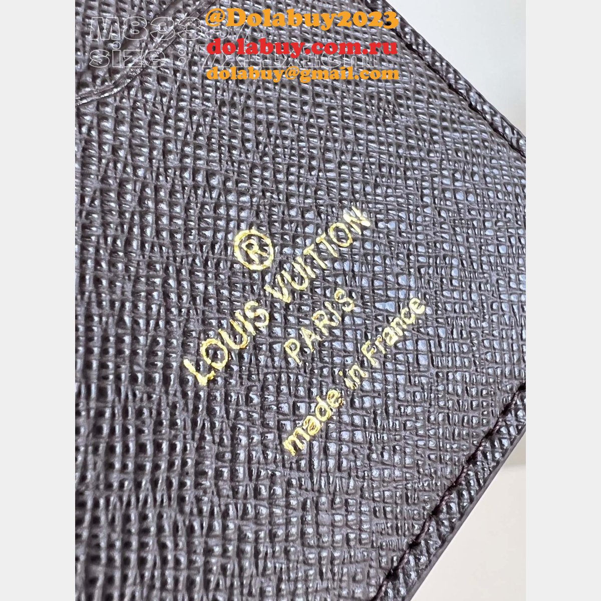 LVS Replica M83337/M83334/M83335 Brazza Pocket Organizer Multiple Wallet